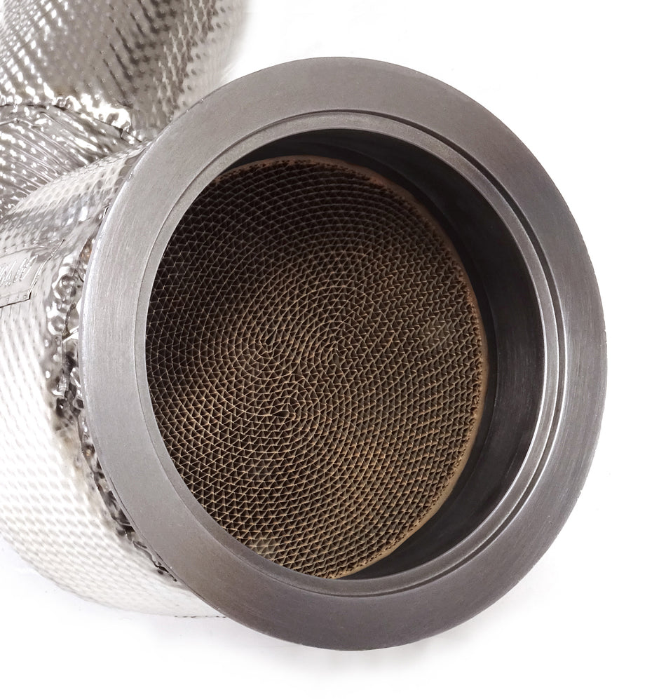 Audi RS6 C8 - RVS Sportmetal kat 200cells  L+R met verwijdering deeltjesfilter.